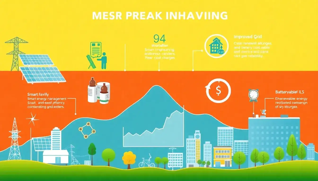 What are the main benefits of peak shaving for commercial consumers