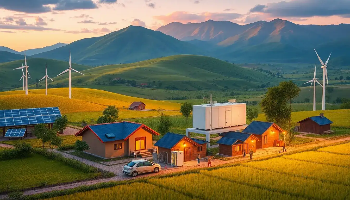 How do battery storage systems benefit rural or remote areas