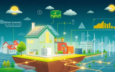 Can peak shaving be combined with other energy efficiency strategies