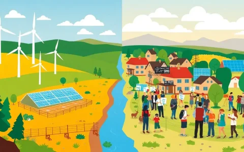 How does local opposition affect the development of renewable energy projects