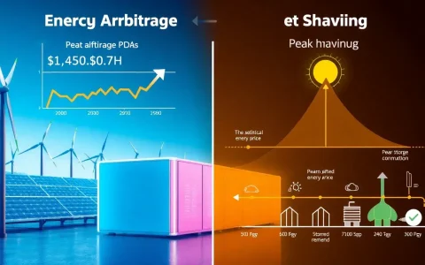How do energy arbitrage and peak shaving benefit from storage PPAs