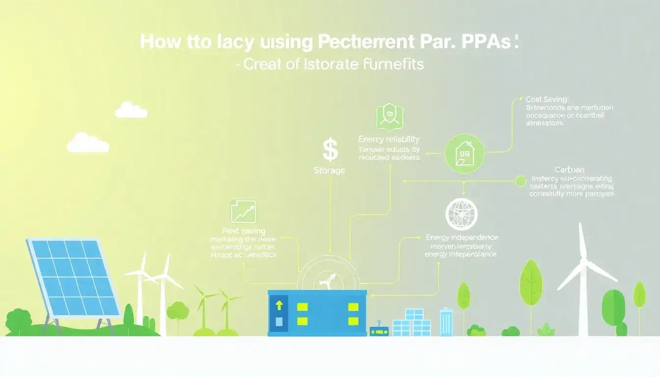 What are the main benefits of using storage PPAs for businesses