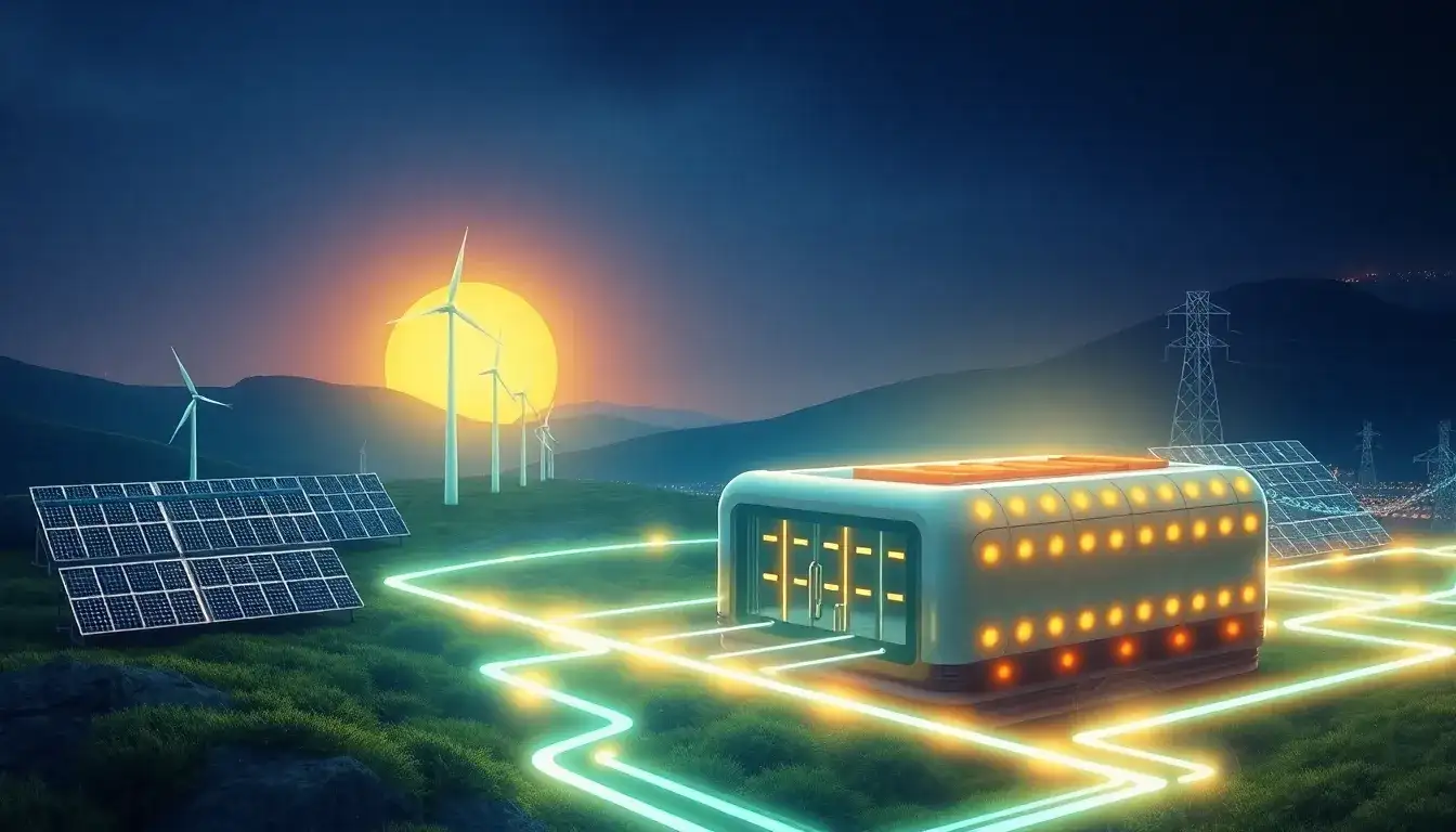 How does energy storage help integrate renewable energy sources into the grid