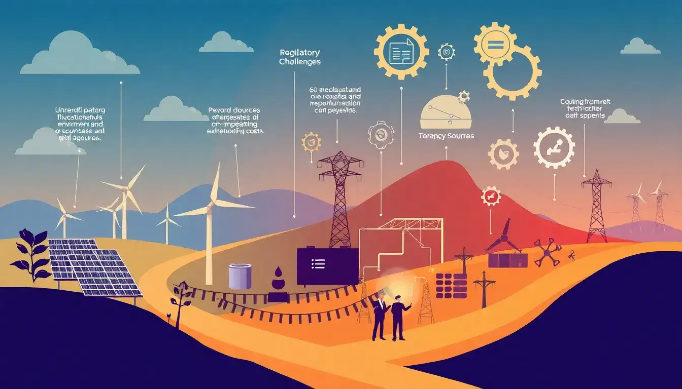 What are the main challenges in implementing energy storage for grid stability