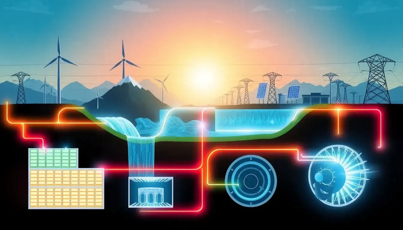 What types of energy storage systems are most effective for grid stability