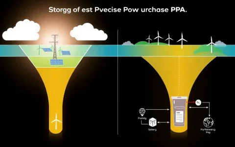How do storage PPAs help stabilize the grid compared to traditional PPAs
