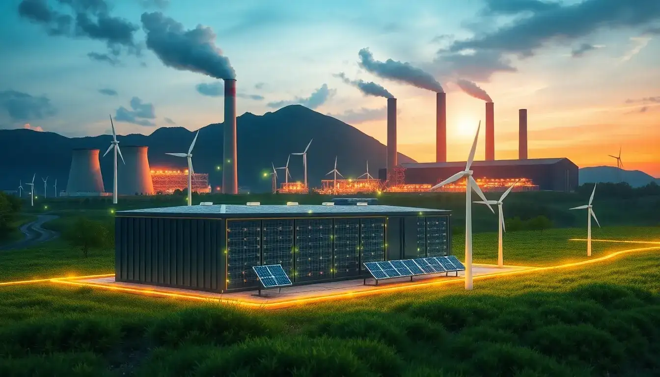 Can energy storage systems be designed to specifically reduce coal consumption