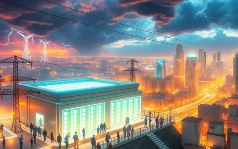 How does energy storage help in preventing power outages