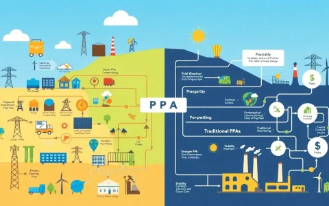 What are the key differences in contractual structures between storage PPAs and traditional PPAs
