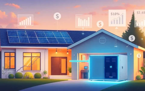 What are the long-term financial benefits of installing a battery storage system
