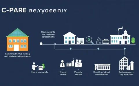 How does the repayment process for C-PACE financing work