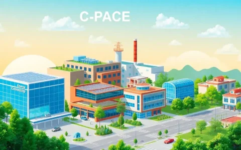 What types of projects are eligible for C-PACE financing