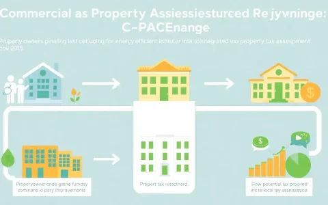 How does the repayment structure of C-PACE affect property owners
