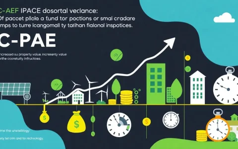What are the long-term financial implications of C-PACE financing