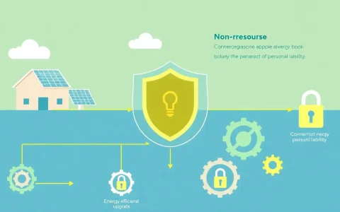 How does the non-recourse nature of C-PACE financing protect borrowers from personal liability