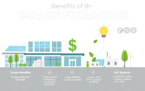 What are the main benefits of using C-PACE financing