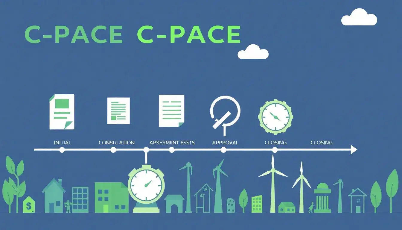 How long does it typically take to close on C-PACE financing