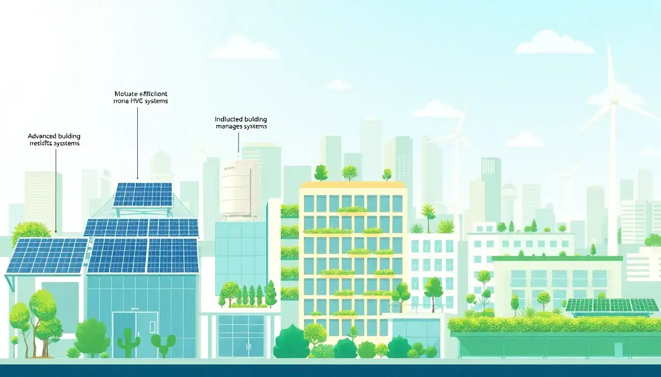 What are the most common energy efficiency measures financed through C-PACE