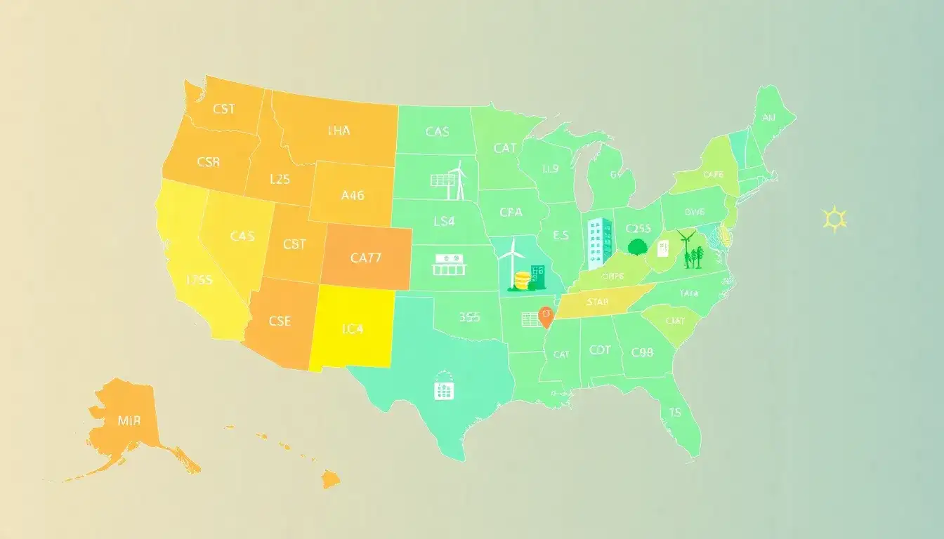 Are there any specific states with more favorable C-PACE programs