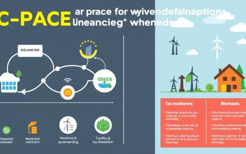 How does C-PACE financing compare to other renewable energy financing options