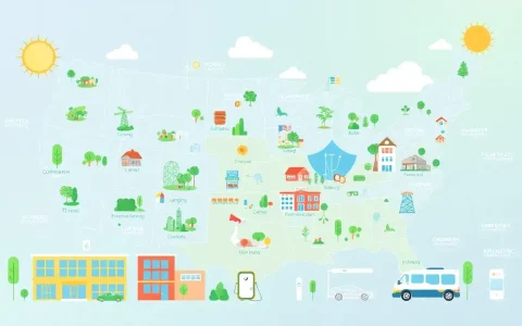 What are the most common types of projects funded by C-PACE in different states