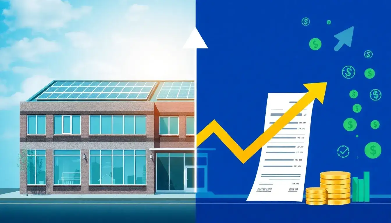 How does C-PACE financing impact property tax bills