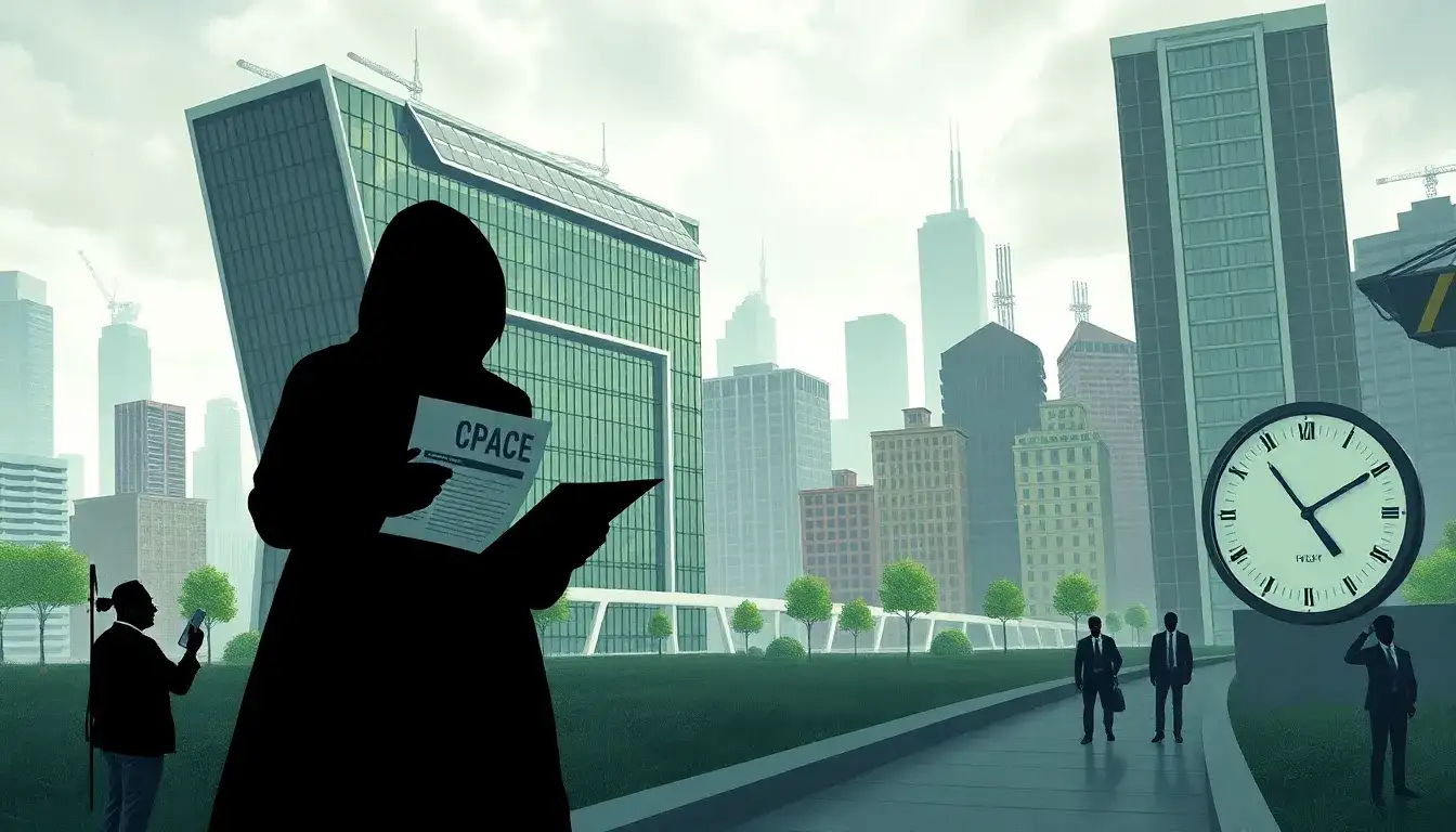 What are the potential drawbacks of C-PACE financing