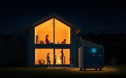 How does battery storage help during power outages