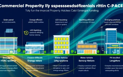What types of energy efficiency projects are eligible for C-PACE funding