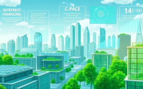 What are the typical interest rates and terms for C-PACE financing