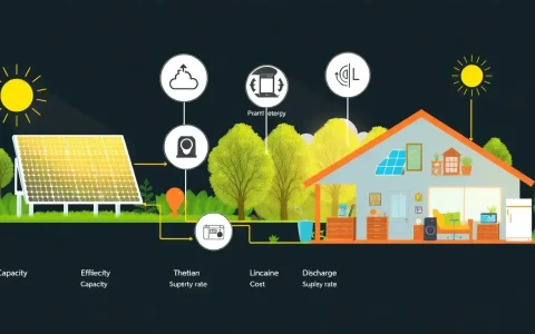 What factors should be considered when choosing a battery for a solar system