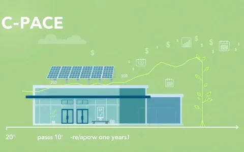 What are the typical repayment terms for C-PACE loans