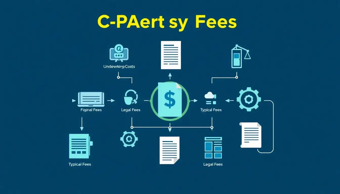 What are the typical third-party fees associated with C-PACE financing