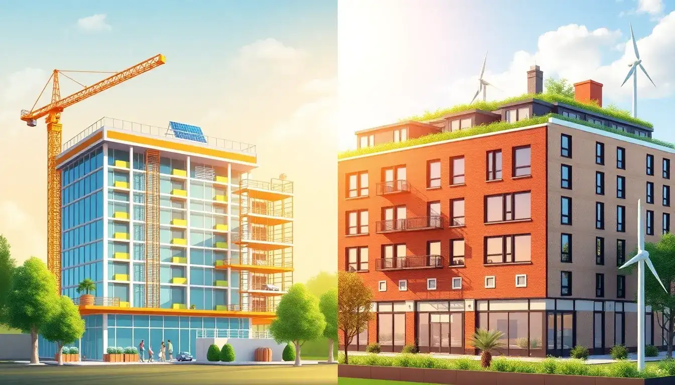 Can C-PACE financing be used for both new construction and renovations