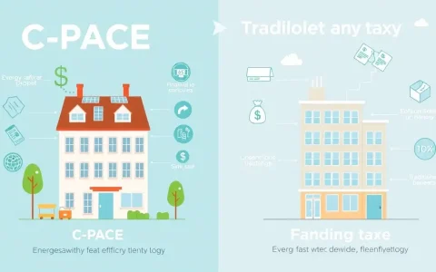 How do C-PACE assessments compare to traditional property taxes