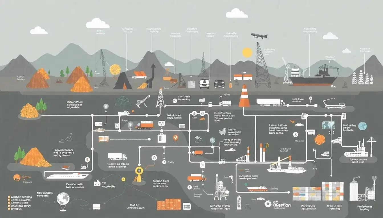 What are the main challenges in the lithium supply chain for battery energy storage