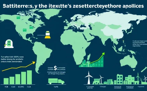 How do tariffs and trade policies influence the cost of battery energy storage projects