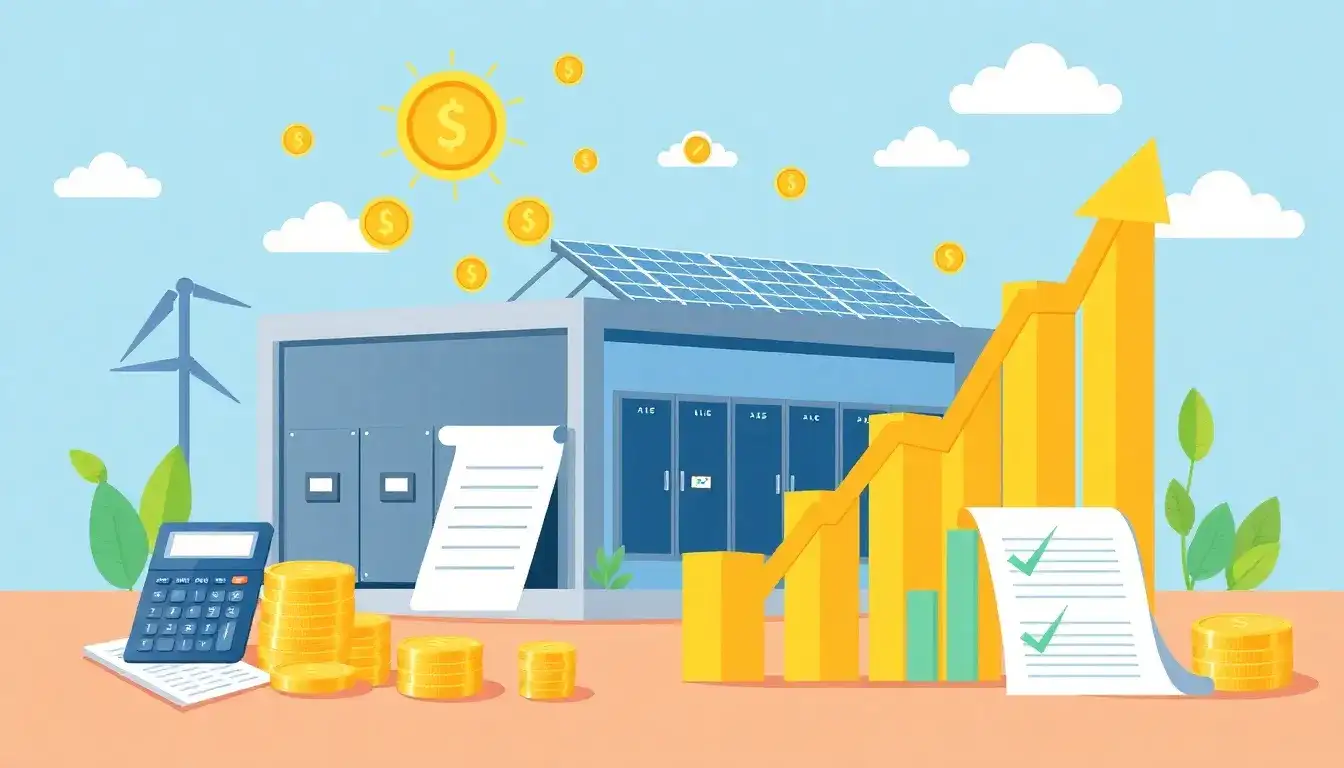 What role do tax credits play in the financing of standalone energy storage systems