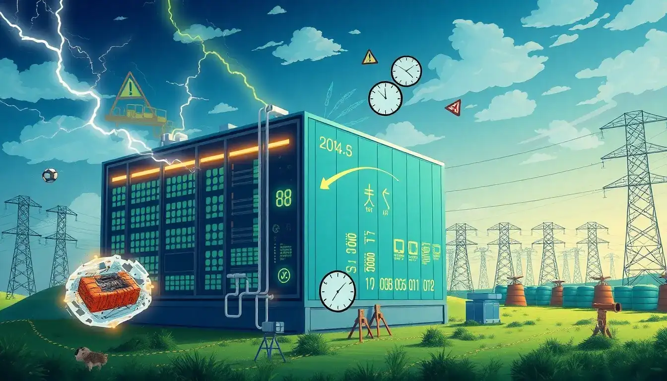 What are the main technology risks associated with battery energy storage systems