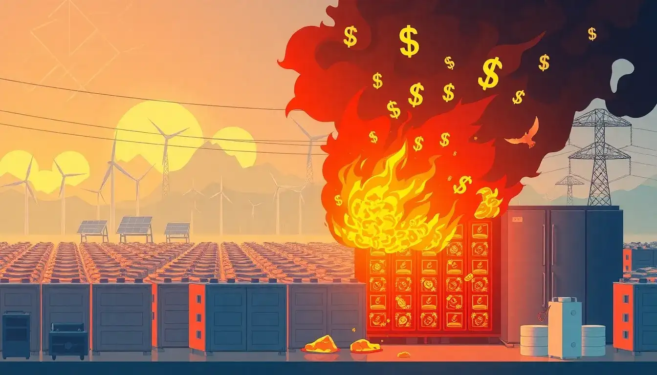 How do thermal runaway and fires impact the revenue potential of energy storage projects