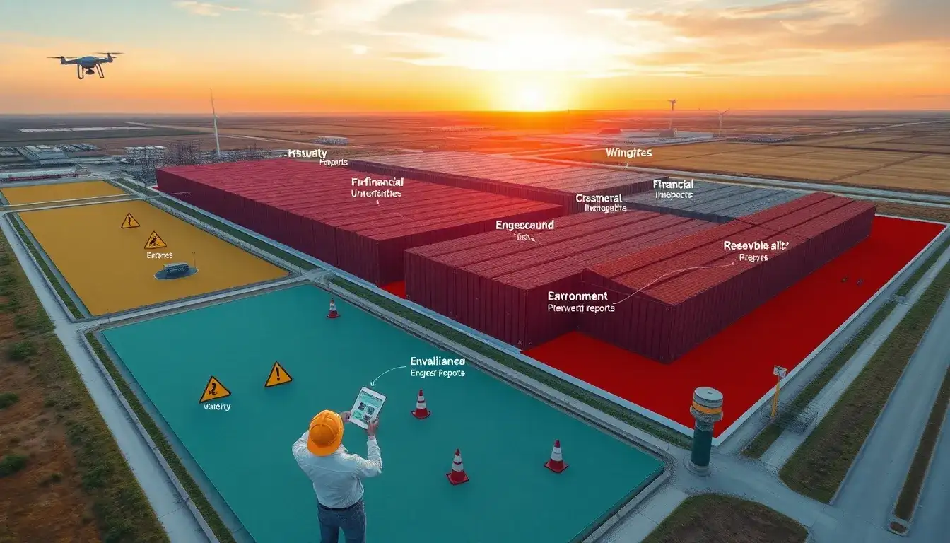What specific risks are independent engineer reports designed to mitigate in energy storage projects