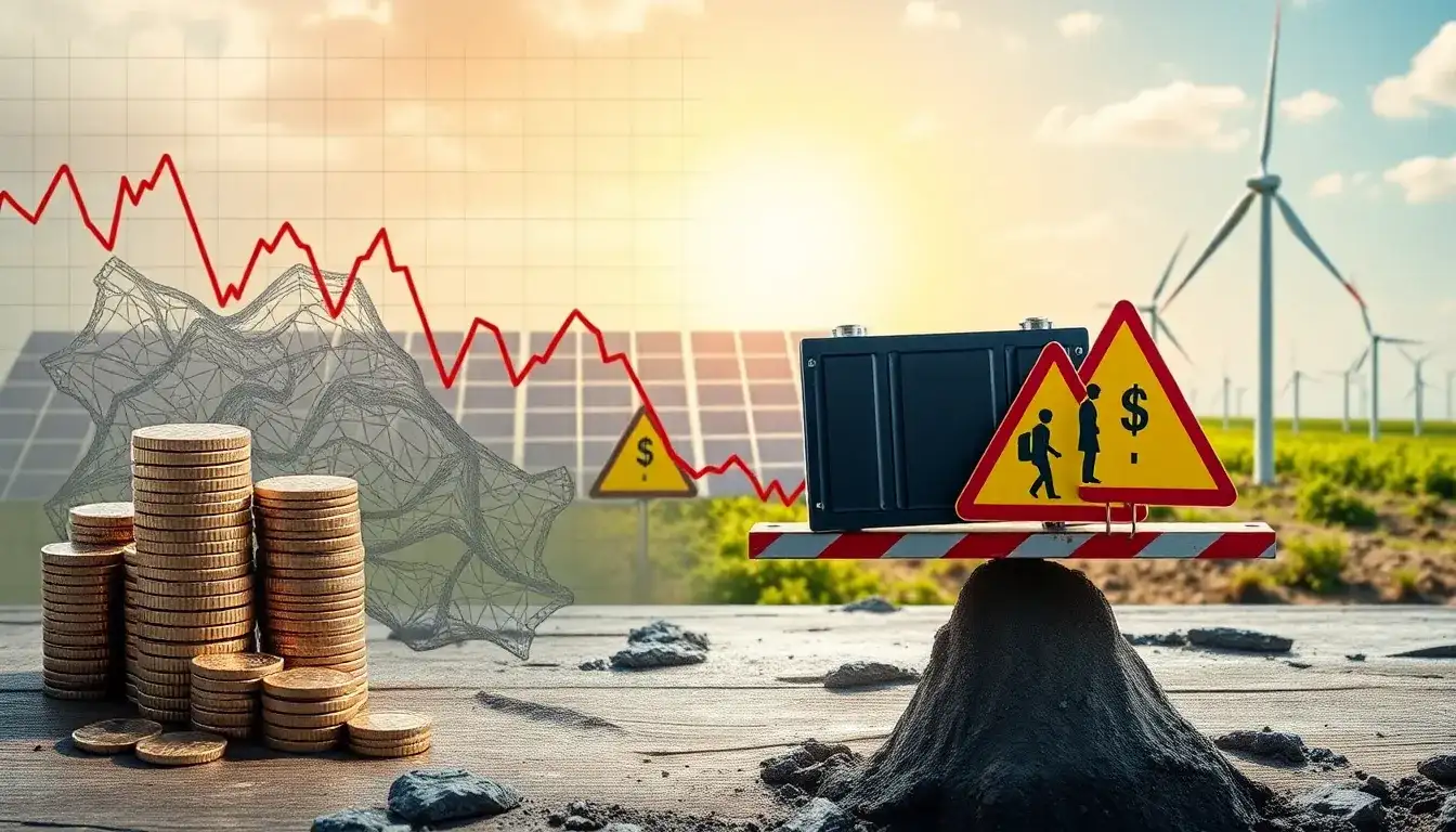 What are the main challenges in financing energy storage projects using lithium-ion batteries