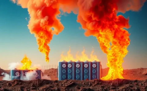 What are the main operating risks associated with lithium-ion batteries in energy storage projects