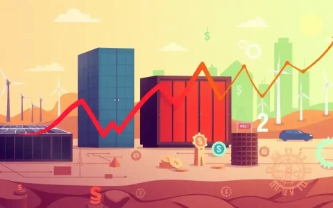 How does the volatility of battery component prices affect the profitability of energy storage projects