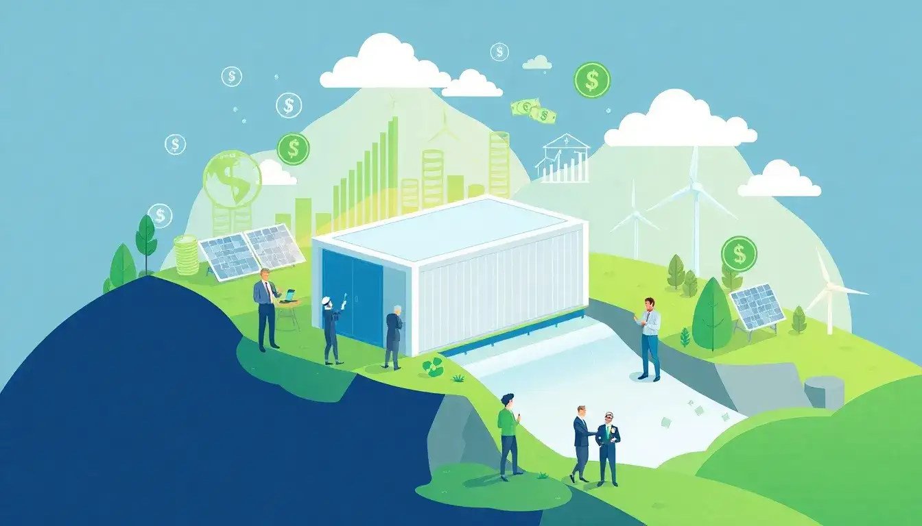 How do development banks contribute to the creditworthiness of energy storage projects