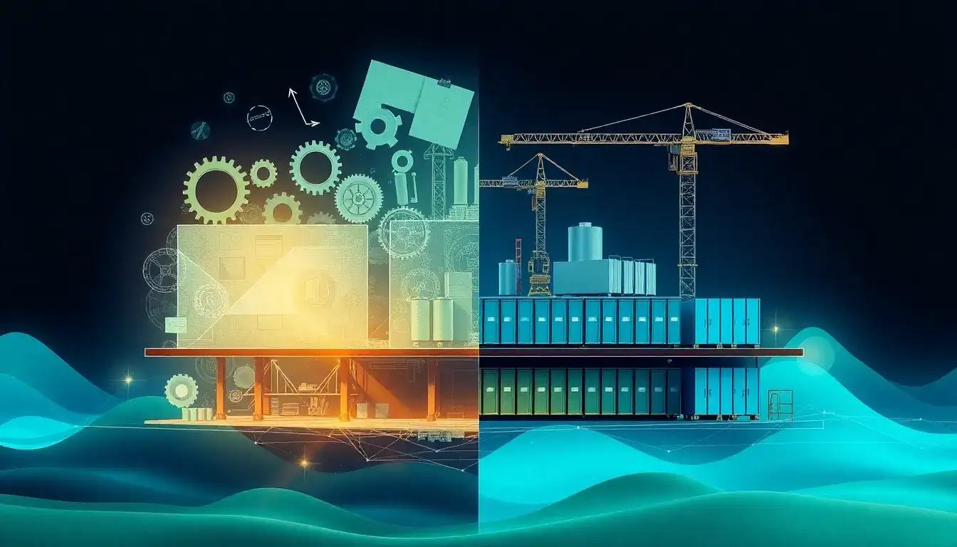 How do split EPC structures impact the financing of energy storage projects