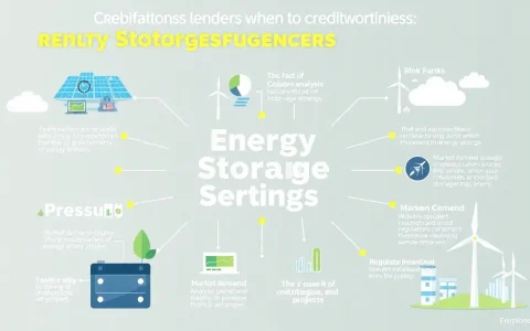 What are the key factors lenders consider when assessing the creditworthiness of energy storage projects