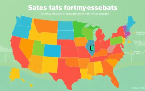 Which states offer the highest rebates for energy storage