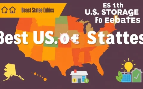 What are the best states for energy storage rebates