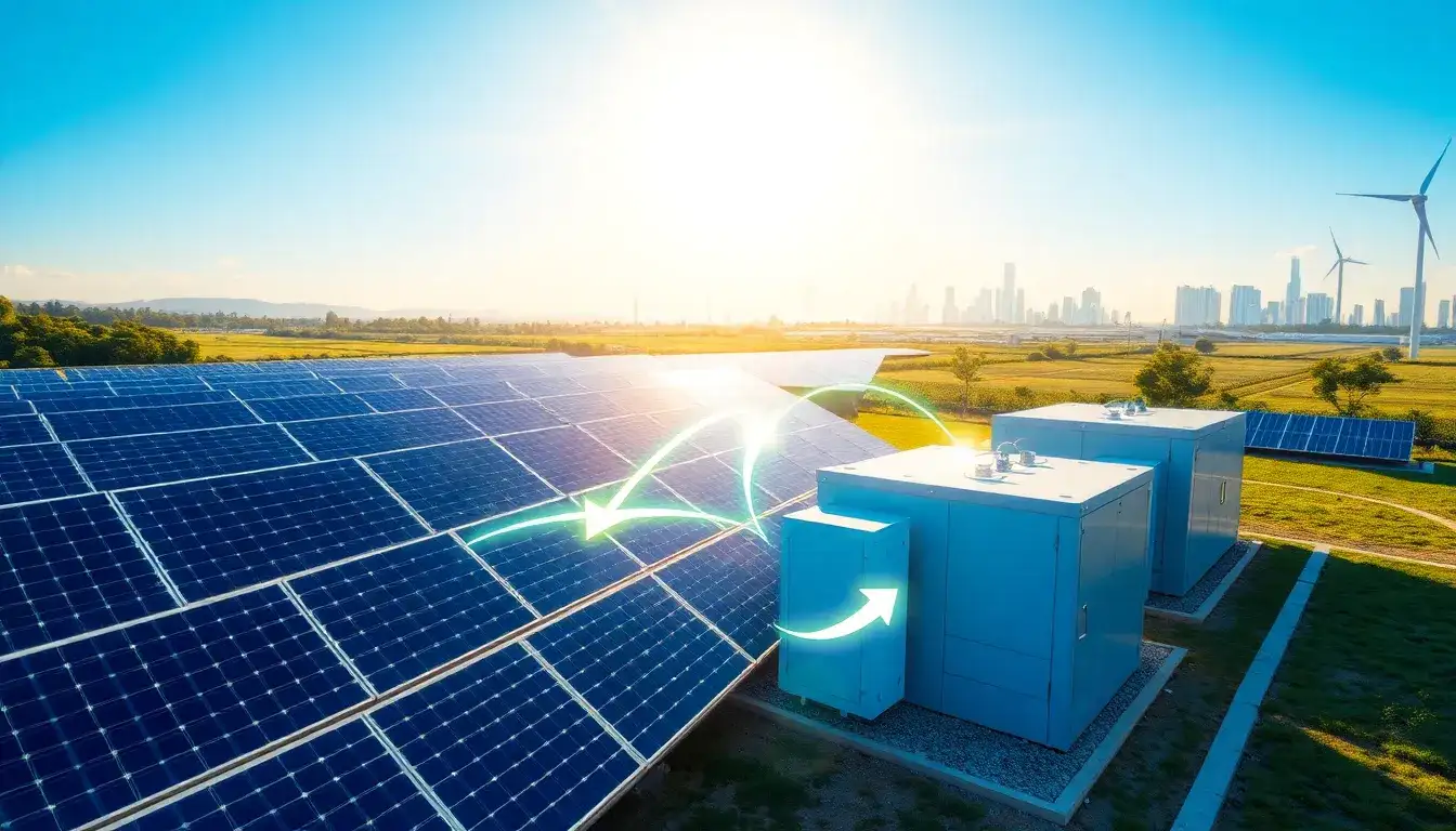 What role do lithium-ion batteries play in optimizing renewable energy systems like solar panels